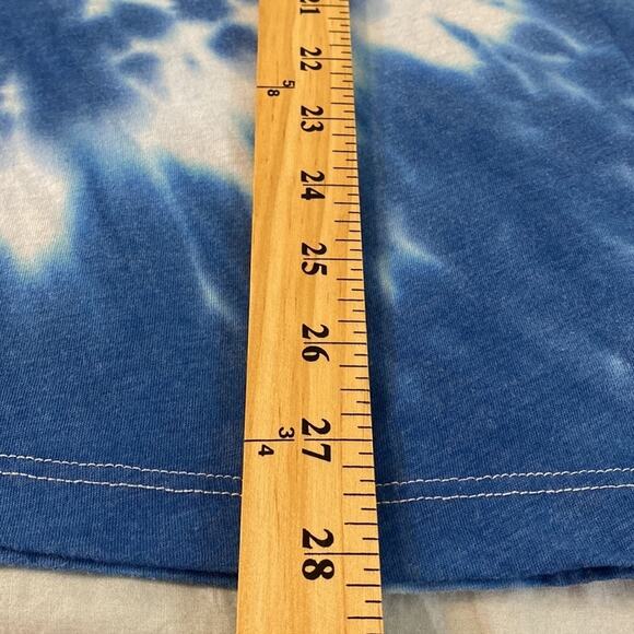 NWT Chaser Rebel Rebel David Bowie Blue Tie Dye T-Shirt Size Medium - Picture 8 of 9